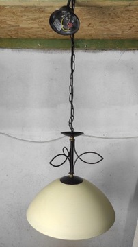 lampa wisząca stare złoto