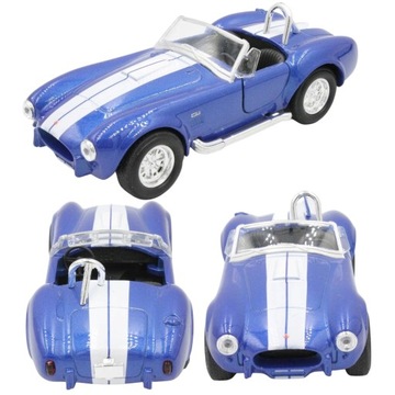 RESORAK AUTO MODEL METALOWY WELLY Shelby Cobra 427 1965 1:34 DLA CHŁOPCÓW