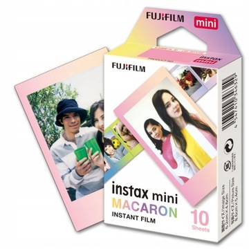 Wkłady do aparatu FUJIFILM Instax Mini Makaron 10 zdjęć