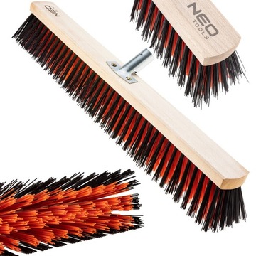 NEO MIOTŁA ZMIOTKA SZCZOTKA ULICOWA 60CM METAL