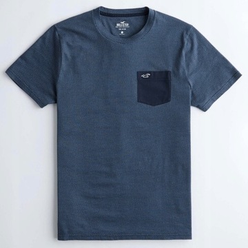 t-shirt męski HOLLISTER by Abercrombie logo S