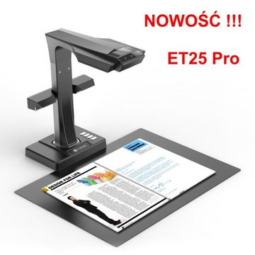 Profesjonalny skaner do książek Czur ET 25 Pro