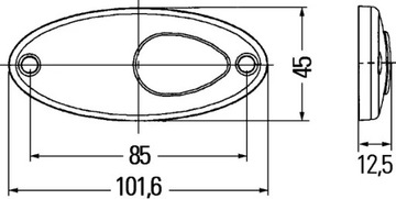 SVĚTLA BOČNÍ HELLA 2PS 964 295-057