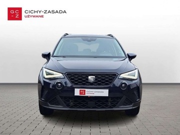 Seat Arona Crossover Facelifting 1.0 TSI 110KM 2022 Seat Arona serwis ASO 1.0TSI 110KM bezwypadkowy pakiety FullLink alufelgi, zdjęcie 7