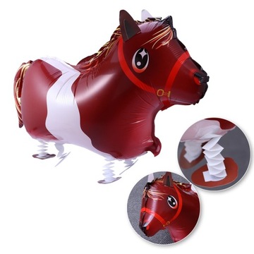 BALONY FOLIOWE ZWIERZĘCE BALONY KOŃ DLA