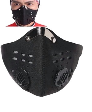 Maska ANTYSMOGOWA filtr Active Carbon Air CERTYFIK