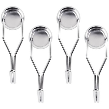 MAGNES NEODYMOWY Z HACZYKIEM Ø20 mm / 16 kg, Uchwyt Wieszak Haczyk, 4 szt.