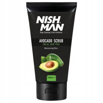 NISHMAN AVOCADO SCRUB 150ml Peeling do twarzy