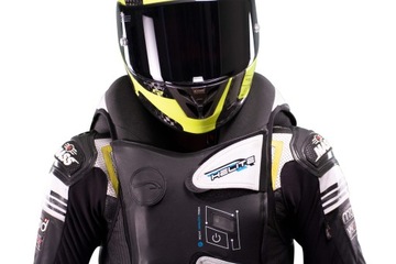 KAMIZELKA NA KOMBINEZON MOTOCYKLOWY Z PODUSZKĄ XLL