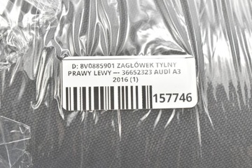 PODHLAVNÍK ZADNÍ PRAVÝ LEVÝ 8V0885901 AUDI A3 8V