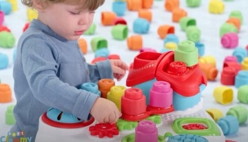 СЕНСОРНЫЙ СТОЛ ДЛЯ ДЕТЕЙ 8, 9, 10, 11 МЕСЯЦЕВ - БОЛЬШИЕ МЯГКИЕ БЛОКИ