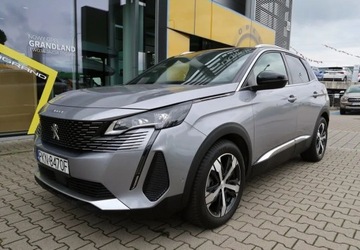 Peugeot 3008 II Crossover Facelifting  1.2 PureTech 130KM 2021 Peugeot 3008 GT LINE kamera cofania, automat, pdc, asystent kata martwego