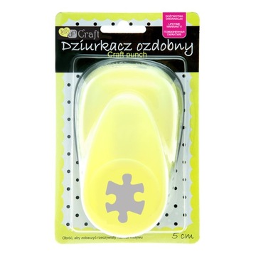 DZIURKACZ OZDOBNY 5 CM PUZZLE - dpCraft