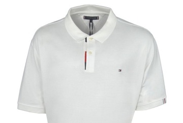 TOMMY HILFIGER polo męskie, białe, 4XLT