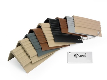 Противоскользящий лестничный профиль ND 1,10 м, темно-серый