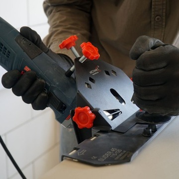 Режущий инструмент под углом 45° Mechanic + диск Progres 125 мм + труба 45