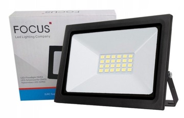 HALOGEN LAMPA NAŚWIETLACZ LED 20W=200W SLIM ZIMNY