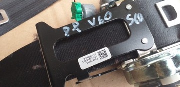 VOLVO V60 S60 II Pas bezpieczeństwa prawy przód 39818843