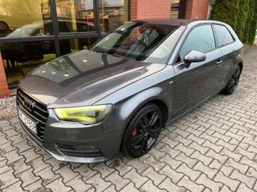 Audi A3 8V Hatchback 3d 2.0 TDI 150KM 2013 Audi A3 3-drzwiowe 2.0 diesel 150 KM 6 biegow S LINE zarej w PL mozli