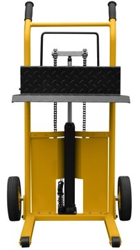 WÓZEK PODNOSZĄCY TRANSPORTOWY MAGAZYNOWY MASZTOWY DUŻE KOŁA 200kg 900mm