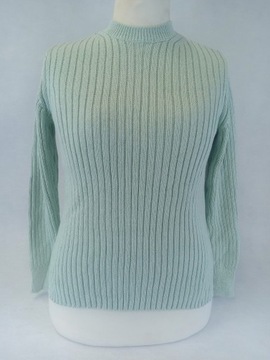 Sweterek jasny zielony ala marmurek M&S roz.46