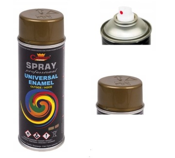 CHAMPION SPRAY UNIWERSALNY FARBA ZŁOTY 400ML