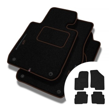 Velurové koberce Performance pro Kia Soul I 2008-2013