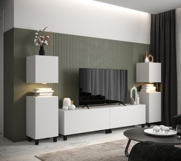 Meblościanka Nowoczesna Salon Meble N106 1B