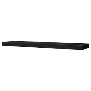IKEA LACK Półka ścienna czarnobrąz 190x26 cm