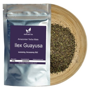 Ilex Guayusa 250g Energia Relax Pobudzenie+GRATISY