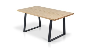 STÓŁ DĄB NATURALNY FORNIR LOFT NOGI PIEMONT 180x94