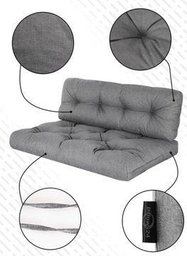 ПОДДОННЫЕ ПОДУШКИ ПОДУШКА БОКОВАЯ СПИНКА 60X40