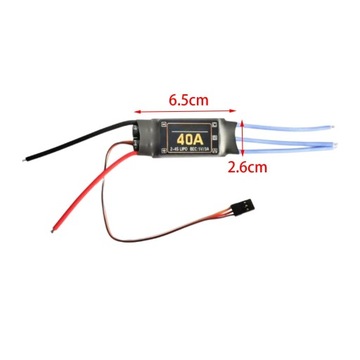 40A Бесщеточный ESC, комплект электронного ESC, для