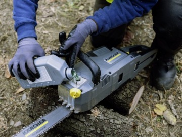 Масло KARCHER BIO для пильной цепи.