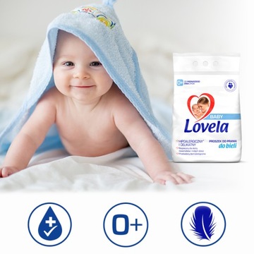 Набор Lovela Baby Set Порошок 2 x 4,1 кг + Пятновыводитель + Кондиционер для белья