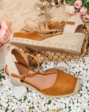 ЖЕНСКИЕ КОРИЧНЕВЫЕ ЭСПАДРИЛЬИ MOFINE 39