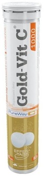 OLIMP Gold-Vit.C 1000 smak cytrynowy 20 tabl. mus.