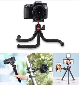 ГИБКИЙ ДЕРЖАТЕЛЬ ТЕЛЕФОНА ШТАТИВ ДЛЯ СЕЛФИ ДЛЯ DSLR-КАМЕР