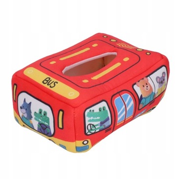 Игрушки в коробках из детских салфеток