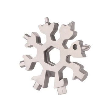 KLUCZ WIELOFUNKCYJNY ŚNIEŻYNKA MULTITOOL SNOW 18W1