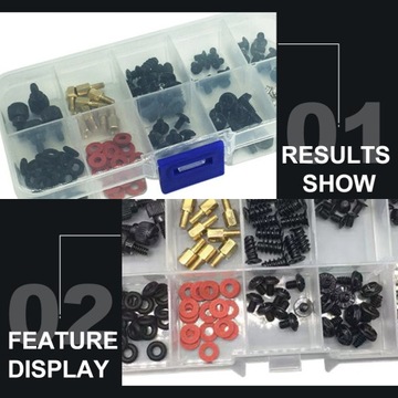 1 комплект компьютерного корпуса с настольным компьютером с винтами с накатанной головкой