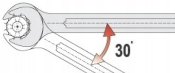 Клавики с плоскими онками 8-24 12 шт. YT-0362 Yato