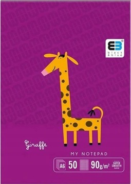 NOTES A6/50K KRATKA B&B KIDS ŻYRAFA