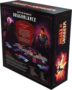 DND DRAGONLANCE: WARRIORS OF KRYNN НАСТОЛЬНАЯ ИГРА АНГЛ.