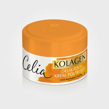 Celia Kolagen krem półtłusty nagietek
