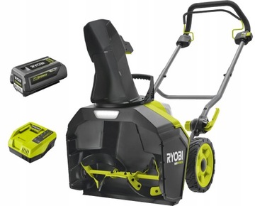 RYOBI RY36STX45A-140 АККУМУЛЯТОРНЫЙ СНЕГОУборщик 45см плуг 36В +4Ач
