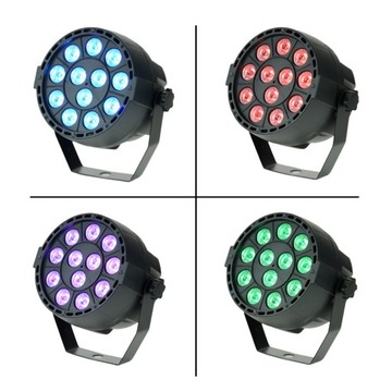 Светодиодный прожектор PAR RGB 18Вт DMX Lumitec18 Firefog