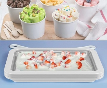 ЛЬДОМАШИНА ДЛЯ ПРИГОТОВЛЕНИЯ ТАЙСКОГО МОРОЖЕНОГО