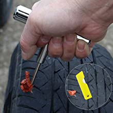 КОМПЛЕКТ ДЛЯ РЕМОНТА КОЛЕСНЫХ ШИН БЫСТРЫЙ РЕМОНТ КОЛЕСА 27 ШТ.