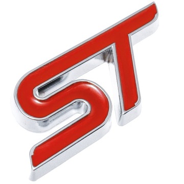 EMBLEMAT FORD ST-LINE ZNACZEK NA BŁOTNIK ST NOWY CHROM FOCUS MONDEO FIESTA